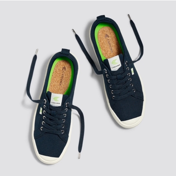 NIB Cariuma OCA Low Navy Canvas - Size 11.5 - Picture 5 of 5